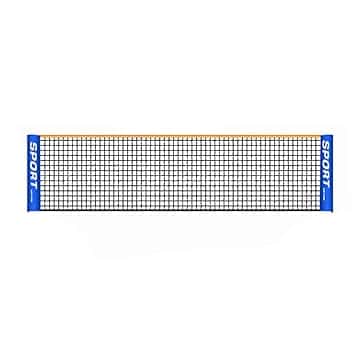 Rete da tennis portatile, rete pieghevole per badminton, rete da pallavolo per piscina, spiaggia, cortile, interni ed esterni, rete per allenamento sportivo per bambini, adulti, calcio, tennis,