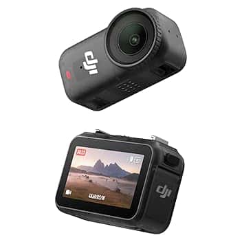 DJI Osmo Nano Combo Standard (128 GB) - Piccola fotocamera per vlog 4K/60fps con un sensore da 1/1,3″, video con ampio FOV di 143°, Registrazione di 200 minuti, Fotocamera magnetica POV 4K per Vlog