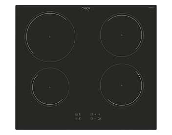 Candy Idea Piano Cottura a Induzione 4 Fuochi in Vetroceramica, Cottura Rapida con Funzione Booster, Power Management per Ottimizzare i Consumi, Blocco di Sicurezza, 59 x 52 x 6 cm, Nero - CITT642C/E1