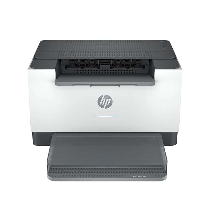 HP LaserJet M207dw 8J9K9F, Stampante a Singola Funzione A4, Stampa Fronte e Retro Automatica in Bianco e Nero, 27 ppm, USB, Wi-Fi, Ethernet, Smart, Pannello di controllo con pulsanti LED, Grigia Blue Angel