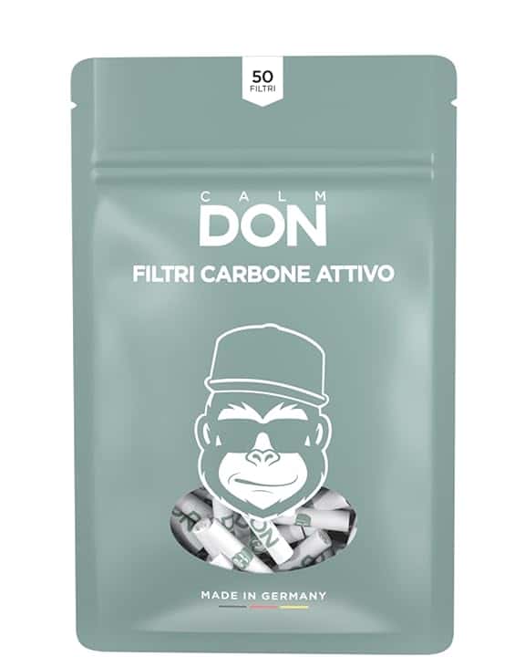 Filtri carbone attivo di cocco ø6mm [50 Filtri]