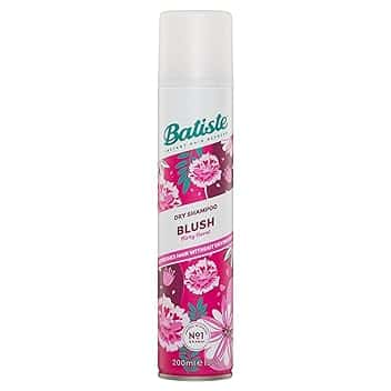 Batiste, shampoo secco in fard, 200 ml, fragranza floreale e provocante, spray senza risciacquo per rinfrescare i capelli tra un lavaggio e l'altro (la confezione può variare)