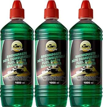 Pasta combustibile gel combustibile, pasta di accensione per fonduta, raclett Grill (3 litri)