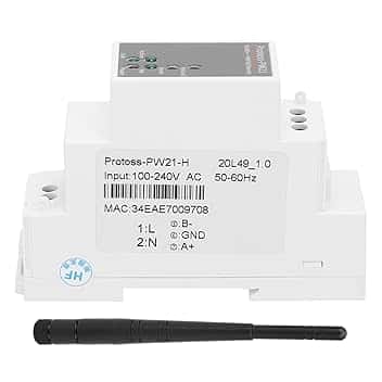 Server seriale WiFi RS485 a WIFI/Ethernet Server seriale IP Ethernet Dispositivi di rete wireless Modbus per ecosistemi con antenna PW21-H AC 100-240V
