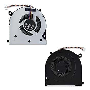 new net - Ventola CPU Fan Compatibile con HP EliteBook 740 G1, 740 G2, 745 G2, 750 G1, 750 G2, 755 G2, 840 G1, 840 G2, 850 G1, 850 G2 [4 Pin - 0,5 A]