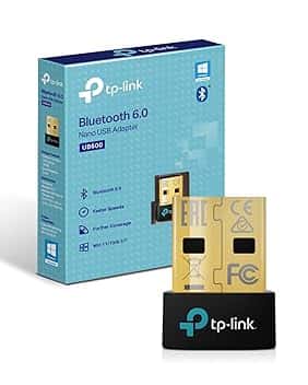 TP-Link UB600 Bluetooth 6.0 Nano Bluetooth USB, Chiavetta Bluetooth per PC, Adattatore Bluetooth, Compatibile con Controller di PS5/PS4/Telefono/Cuffie/Auricolare/Tastiera/Mouse, Windows 11/10/8.1/7.