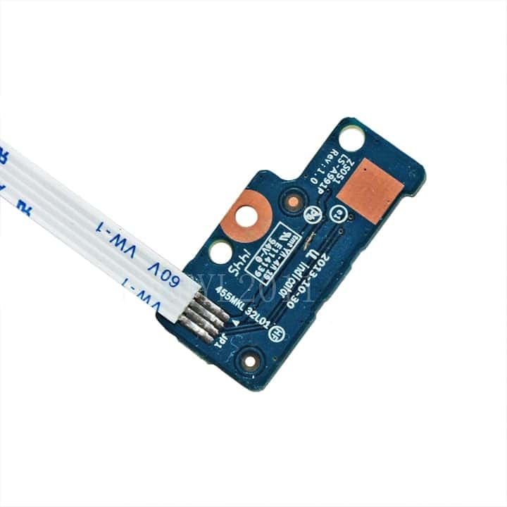 Scheda Tasto Accensione Power Button Cavo Flat per HP 15-G 15-R 15-H 15-S 250 G3 255 G3 256 G3 LS-A991P