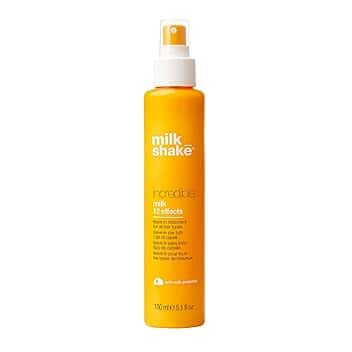 milk_shake | Incredible Milk 150 ml, Leave In Conditioner per Tutti i Tipi di Capelli, Made in Italy
