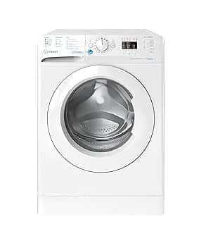Indesit BWA 81496X WV IT – Lavatrice 8 Kg, Carica Frontale, Libera Installazione, 1400 Giri/min, Classe A, Ciclo PODS, Vapore, 59,5 x 63 x 84,5 cm Etichetta Energetica