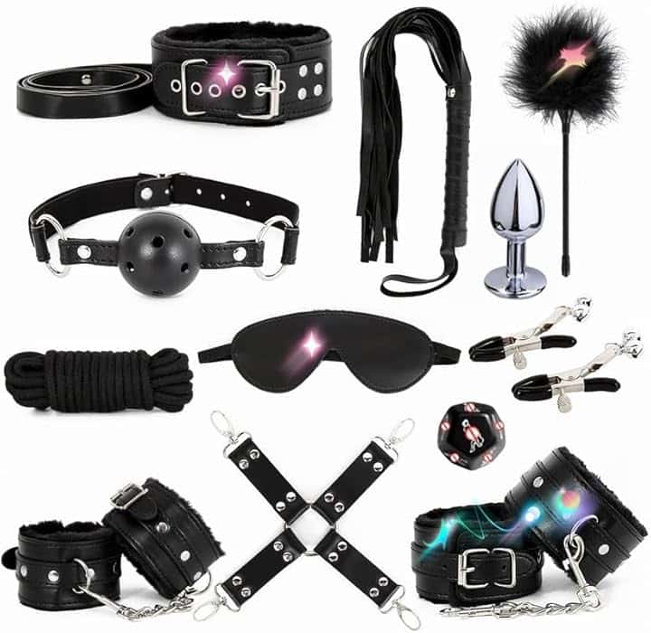 Set Regolabile in Pelle Innovativa Morbida, Abbigliamento da Allenamento per Tutti Gli Sport, Regalo per Coppie-H15