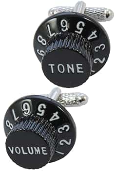 COLLAR AND CUFFS LONDON COLLAR AND CUFFS LONDON - Luxury Cufflinks for Men WITH PRESENTATION GIFT BOX - Solid Brass - Music and Film