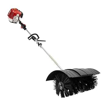 Spazzaneve a benzina 52CC 1700 W 2,3 CV 2 tempi spazzaneve manuale Power Sweeper spazzaneve manuale per prato, vialetto