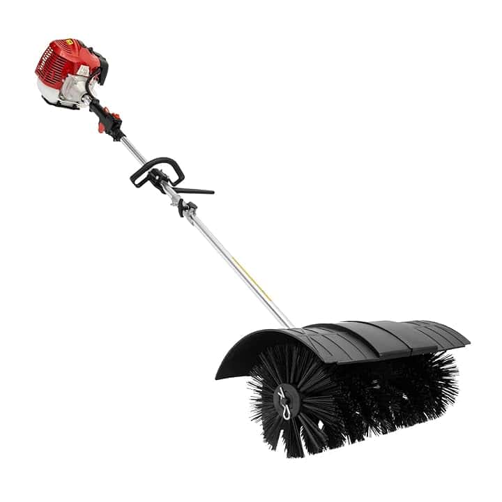 Spazzaneve a benzina 52CC 1700 W 2,3 CV 2 tempi spazzaneve manuale Power Sweeper spazzaneve manuale per prato, vialetto