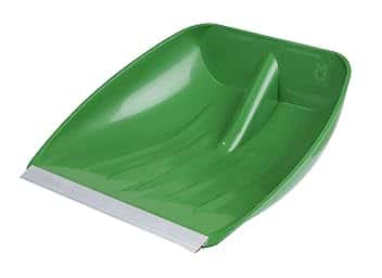 Kerbl 29665 - Pala per neve e cereali, in plastica, senza bordo