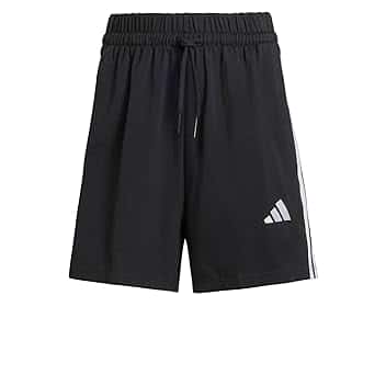 Adidas Donna Essentials 3-Stripes Cotton Shorts