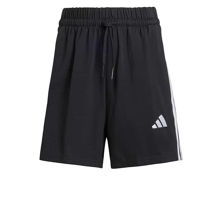 Adidas Donna Essentials 3-Stripes Cotton Shorts