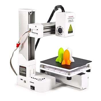 Dpofirs Piccola Stampante 3D per Principianti, Riscaldamento Rapido e Stampa di Stampa 3D Compatta per Istruzione, Dimensioni di Stampa 4x4x4in (EU)