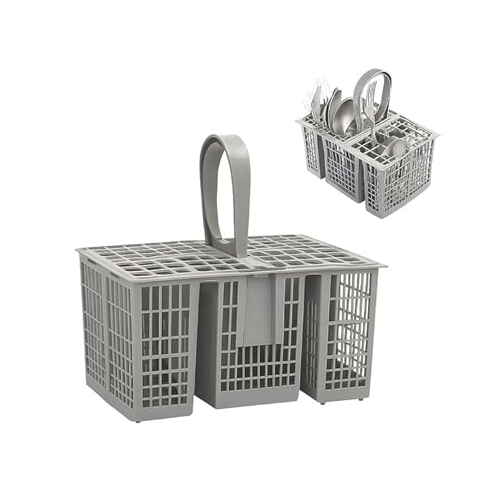 Cestello Portaposate Lavastoviglie Universale Compatibile con Whirlpool, Ariston, Indesit, Hotpoint – Porta Posate Ricambio Lavastoviglie Resistente e Capiente