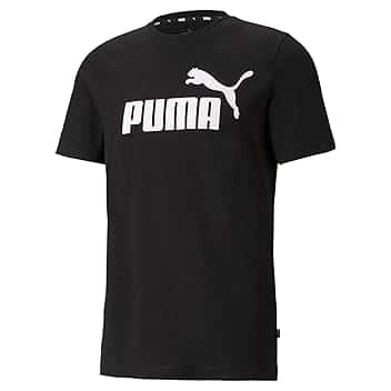 PUMA Essentials Logo T-Shirt (Available in Big & Tall) T-Shirt Uomo (Pacco da 1)