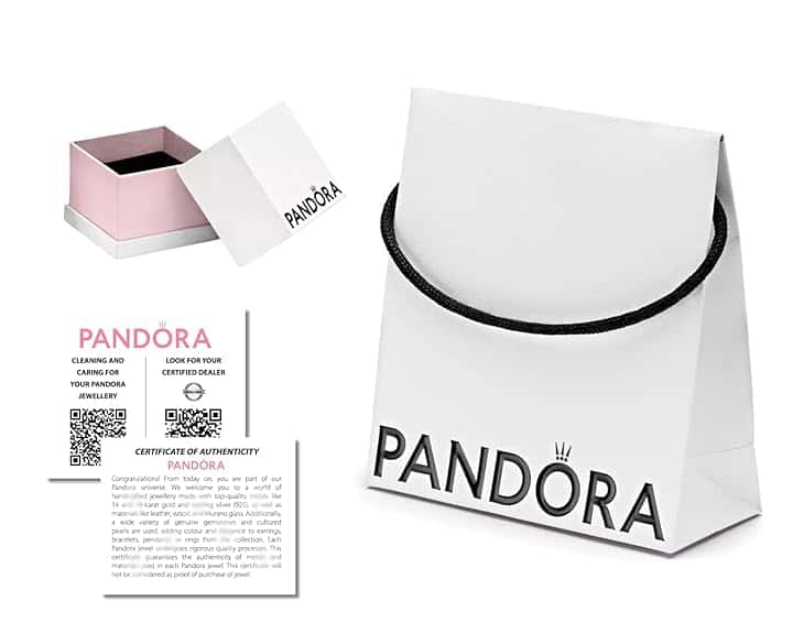 PANDORA PANDORA Set di imballaggio ecologico, bianco, 1 set di imballaggio, Elegante