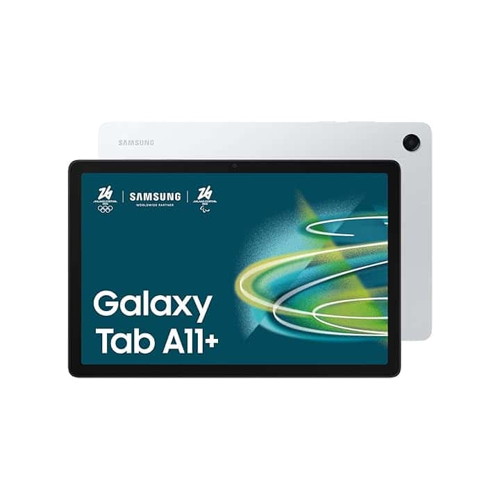 Samsung Galaxy Tab A11+, Tablet Android, WiFi, 6GB RAM, 128GB, 11.0" 90Hz Display, Silver [Versione Italiana]