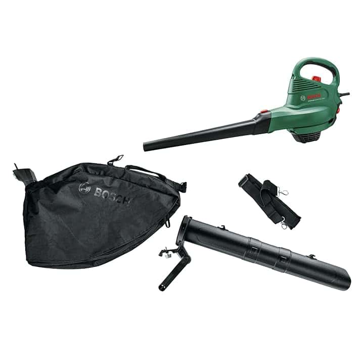 Bosch Soffiatore/Aspiratore Elettrico Universalgardentidy 3000, 3000 W, Sacco Di Raccolta Da 50 L, Verde
