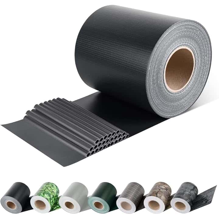 EFFE Fasce PVC frangivista con 20 Clip | Barriera per recinzioni Antracite