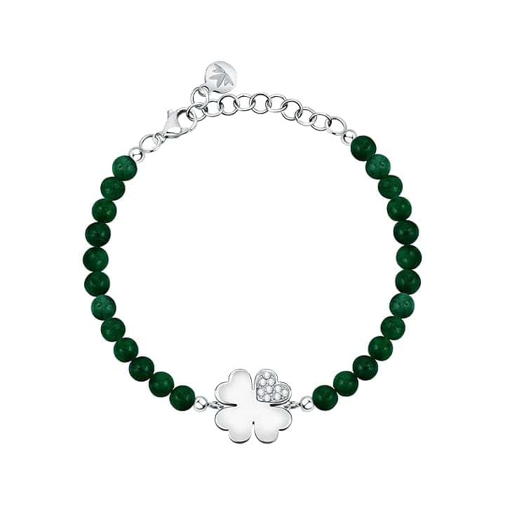 Morellato Bracciale Donna, Collezione Valentina, in Acciaio, pietra, Agata naturale - SATQ08