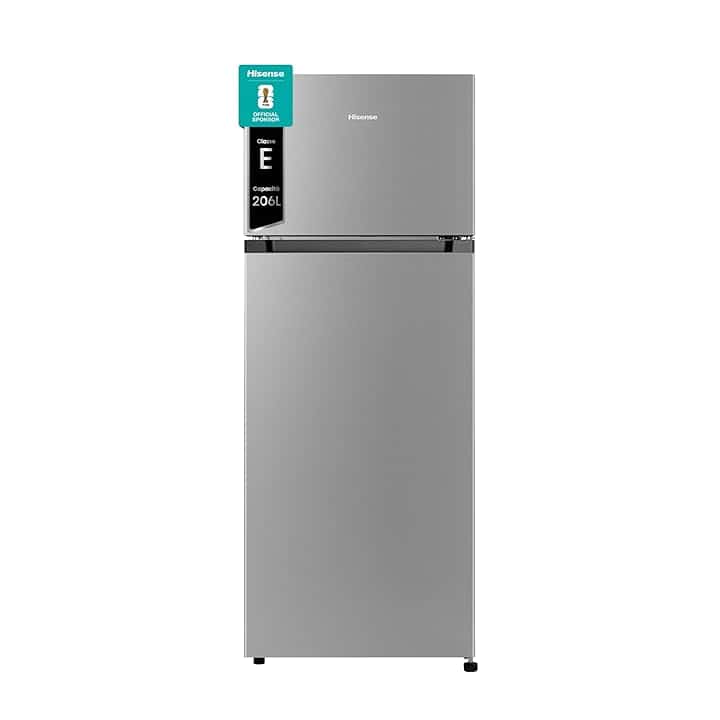Hisense MTM55205SE Frigorifero Doppia Porta a Libera Installazione Modello 2022, 206 L, Silver, 143.4 x 54.2 x 55 cm