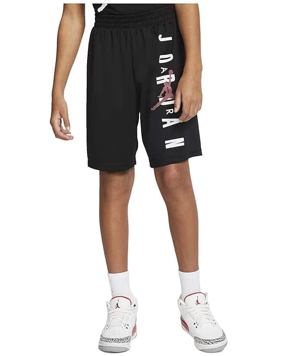 Jordan Vert Mesh Shorts per Bambino Black 13/15 Anni
