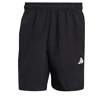 adidas Uomo Train Essentials Woven Training Shorts, Black / White, M