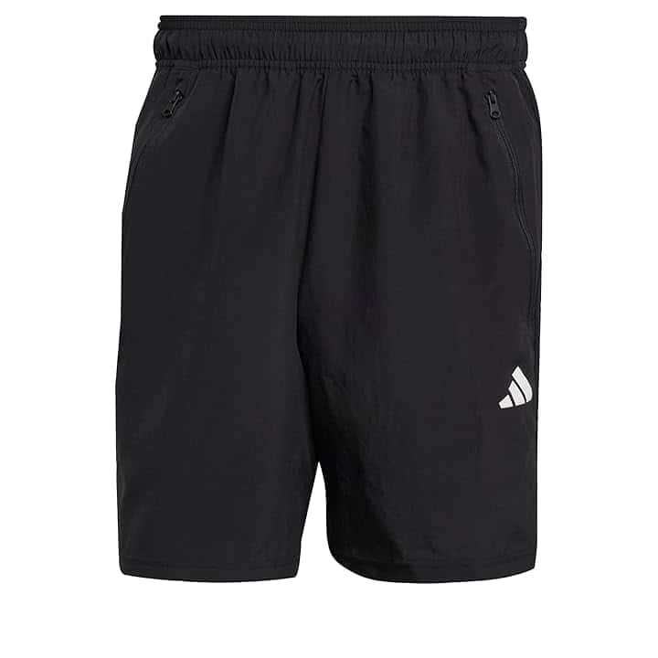 adidas Uomo Train Essentials Woven Training Shorts, Black / White, M
