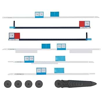 Strisce adesive di Ricambio per Schermo LCD, Kit di Riparazione Professionale Compatibile con iMac 27" A1419 Retina 2012-2015 (con Strumento di Apertura)