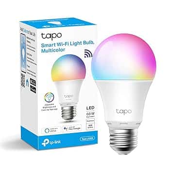 Tapo L530E Lampadina WiFi Intelligente LED Smart Multicolore, E27, Compatibile con Alexa e Google Home, 806 lumen, 9W(Equivalente 60 W), Controllo Remoto tramite APP