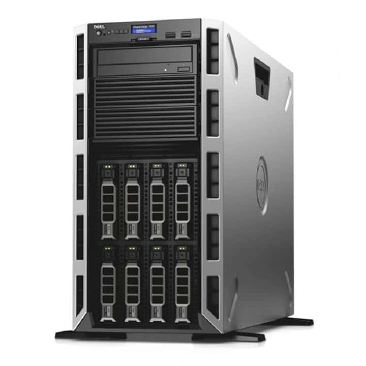 DELL Poweredge T330 8x LFF | 1x 4-Core E3-1240 V5 | 32GB RAM | 2x HDD 3TB SAS | H730 Ctrl | 2x LAN 1000 | 2x PSU (Senza Sistema Operativo)