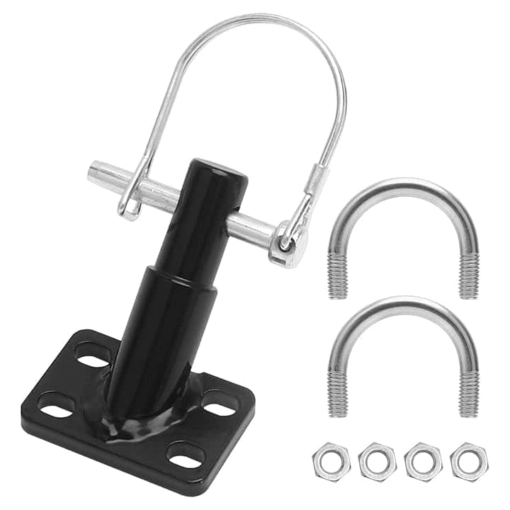 Raccordo per Rimorchio per Bicicletta, Gancio di Traino con Perno di Sicurezza, Gancio di Traino per Cani per Bambini, Adattatore per Rimorchio per Bicicletta