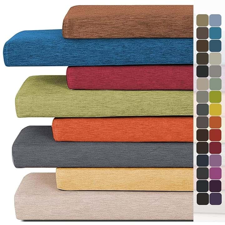 Cuscino Panca Dimensioni Personalizzate, Per Mobili Da Interni/esterni, Giardino, Spessi Cuscini Sedili Pranzo Per Cucina, in Legno Casa, Imbottitura in Spugna 45D