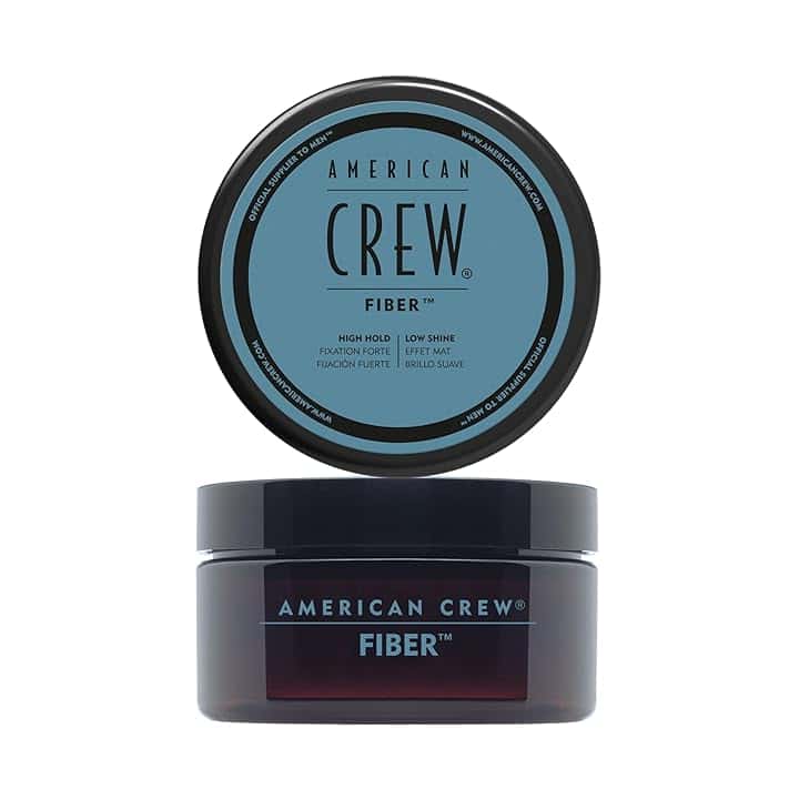 American Crew Fiber, Cera Capelli Uomo, Tenuta Forte & Finish Opaco, Texturizza & Ispessisce i Capelli, 85g
