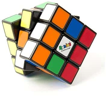 RUBIK'S, SPIN MASTER, Il Cubo di Rubik's Classico 3X3, l'Originale, per bambini dagli 8+, Rompicapo Professionale a combinazione di colori, problem-solving
