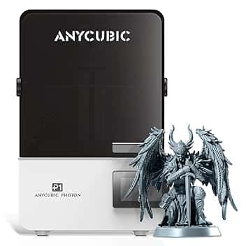 ANYCUBIC Photon P1 14K Stampante 3D Resina, 10,1" LCD Stampa 3D con Livellamento Automatico 3.0 e Riscaldamento Intelligente, Tecnologia Wave Release, Volume di Costruzione 223x126x230 mm
