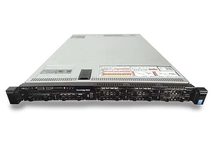 Generico Server rack Dell R630 | 8x SFF | 2x Xeon 12-Core E5-2678 V3 | 256GB RAM DDR4 | 2x 480GB SSD | H730 Ctrl | 4x LAN 1000 | 2xPSU | Windows Server std 2022 (ricondizionato certificato)