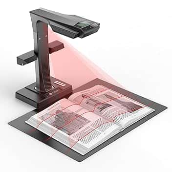 CZUR ET24 Pro 24MP Scanner di Documenti, professionale A3 Scanner con HDMI, OCR 180+ Lingue, 320Dpi, Ttelecamera per Documenti, Windows, macOS e Linux