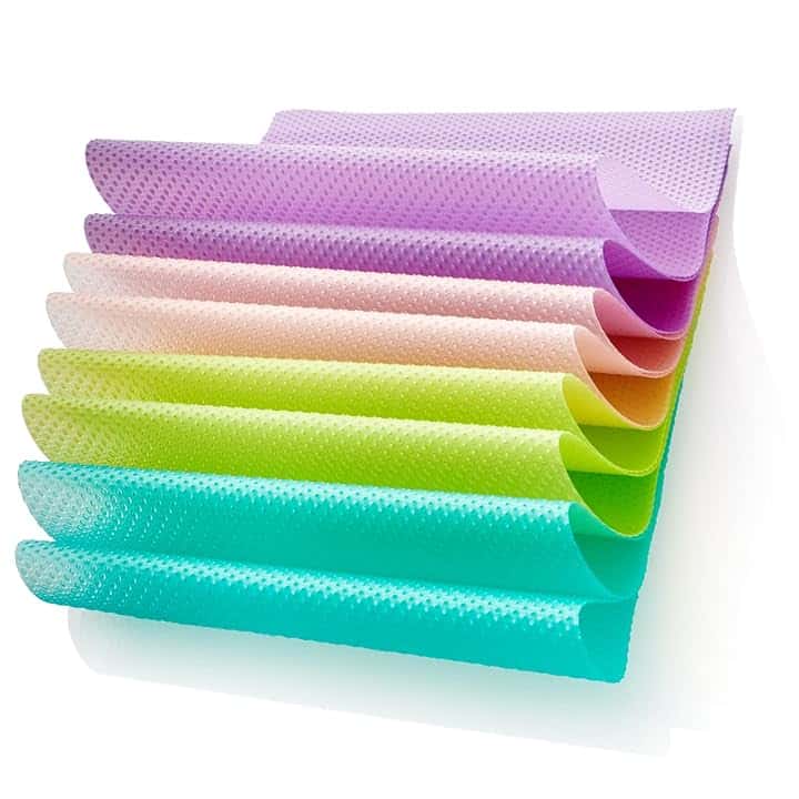 COM-FOUR® 8x tappetino per frigorifero - tappetini antiscivolo antibatterici - rimuovono umidità e odori - tappetino con inserto tagliabile (viola. rosa. verde. blu)