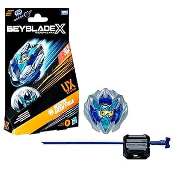 Hasbro Beyblade X, Starter Pack, Buster Dran 1-60A UX con trottola e Lanciatore