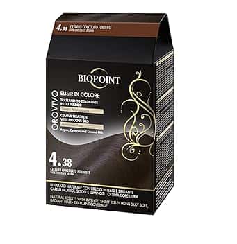 Biopoint Orovivo - Elisir di Colore, Set Tinta Capelli in Olio Senza Ammoniaca, Azione Nutriente e Illuminante, Dona un Colore Intenso e Brillante, 142 ml