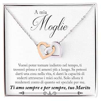 NONNA PROFESSIONISTA Collana Donna Moglie Amore Fidanzata Argento Idee Regali per lei, Anniversario Matrimonio Compleanno o Natale - Cofanetto con DEDICA incluso