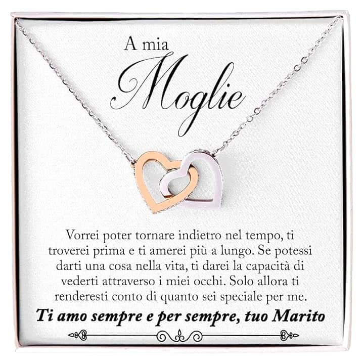 NONNA PROFESSIONISTA Collana Donna Moglie Amore Fidanzata Argento Idee Regali per lei, Anniversario Matrimonio Compleanno o Natale - Cofanetto con DEDICA incluso