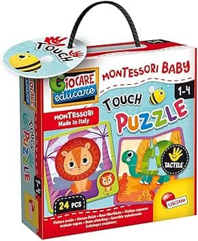 Lisciani Giochi Montessori Baby Touch puzzle, 92680