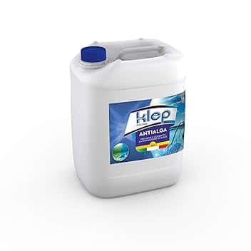 KLEP - ANTIALGA - ANTIALGHE SANIFICANTE SCHIARENTE AZZURRANTE per Piscina E Spa No Schiuma (5 LT)