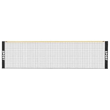 Rete da pallavolo portatile | pieghevole, altezza regolabile, resistente alle intemperie | Rete da giardino per badminton, pickleball - per famiglia, bambini, adulti, sport in spiaggia, campo, gioch